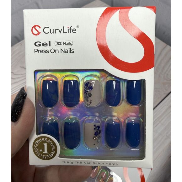 Lot of 4 CurvLife Press On Nails - new in boxes - Picture 3 of 5